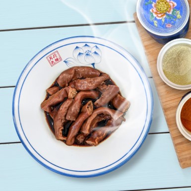 901. 卤粉肠 Braised Pig's Intestine