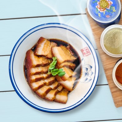 906. 卤三层肉 Braised Pork Belly