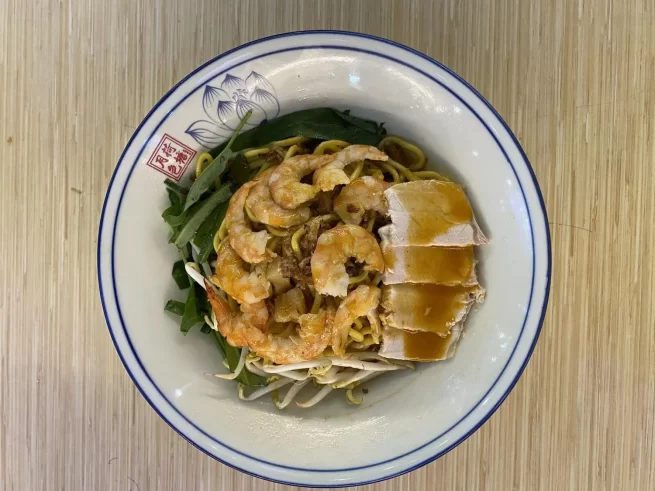 Small Prawn Noodles 小虾面