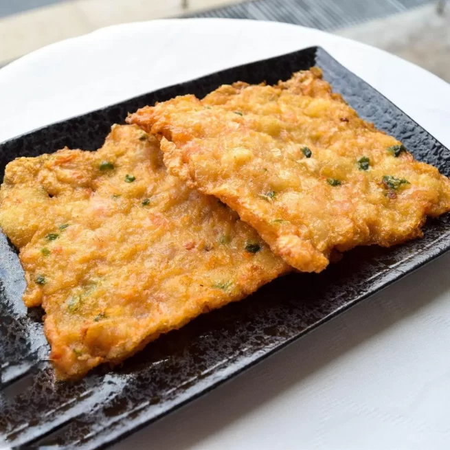 (Premium Selection 精选佳肴) 黄金虾饼 Golden Prawn Pancake