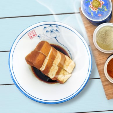 907. 卤豆干 Braised Tau Kwa